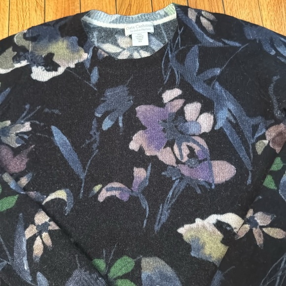 Floral Oats Cashmere sweater - Picture 2 of 4